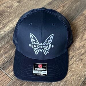 Benchmade Navy Blue Snap Back  Cap (Richardson 112)